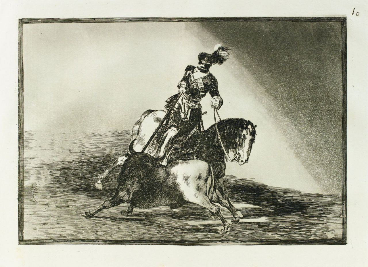 Grabados de 'La Tauromaquia' de Goya
