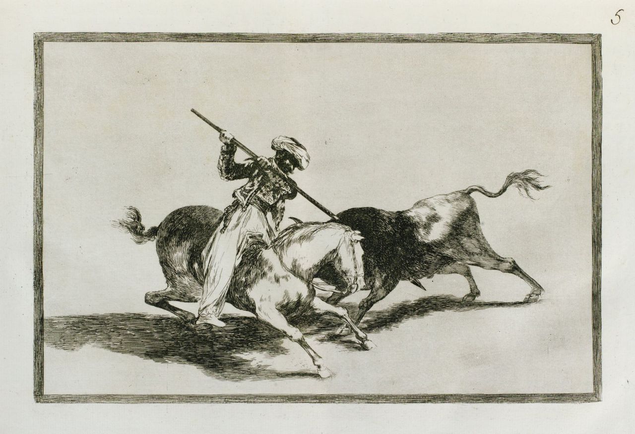 Grabados de 'La Tauromaquia' de Goya