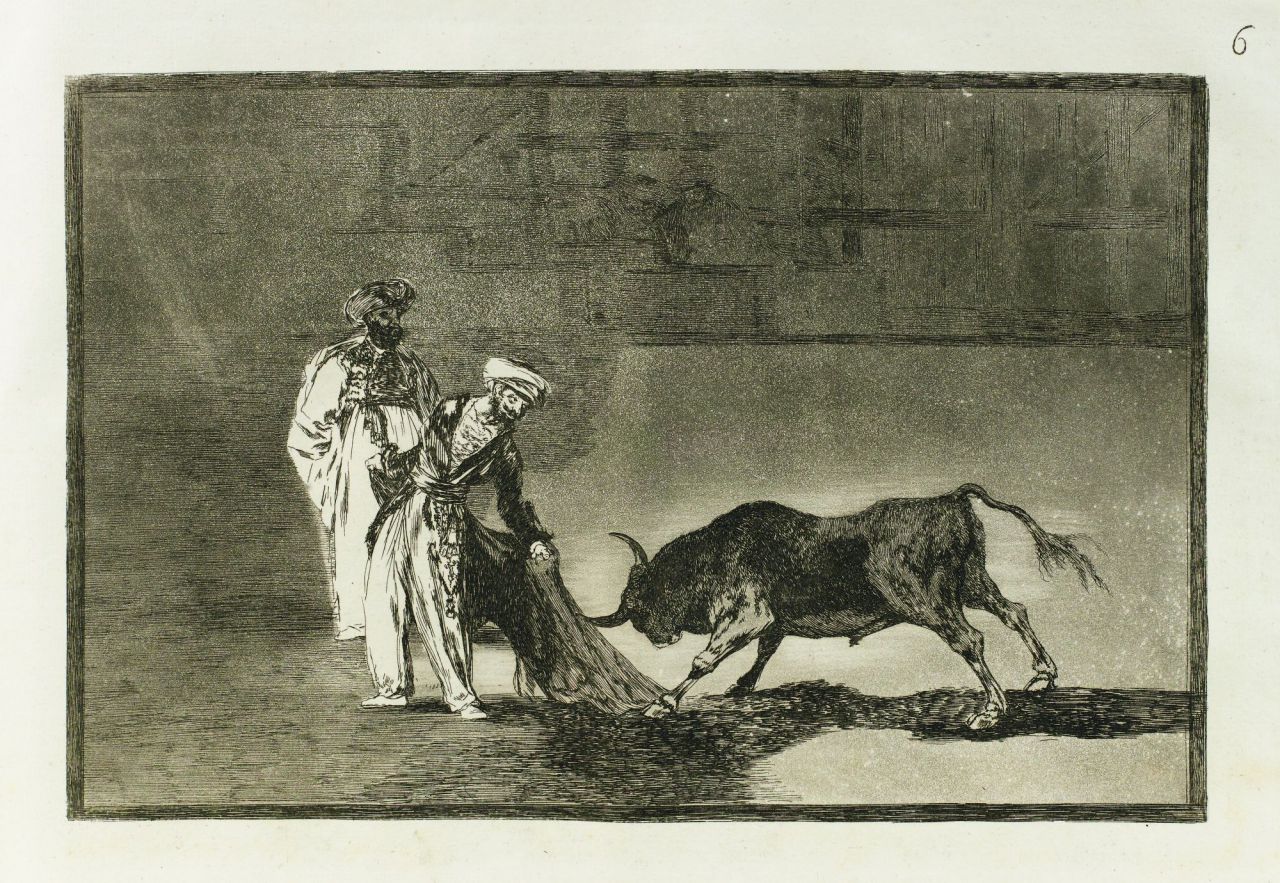 Grabados de 'La Tauromaquia' de Goya