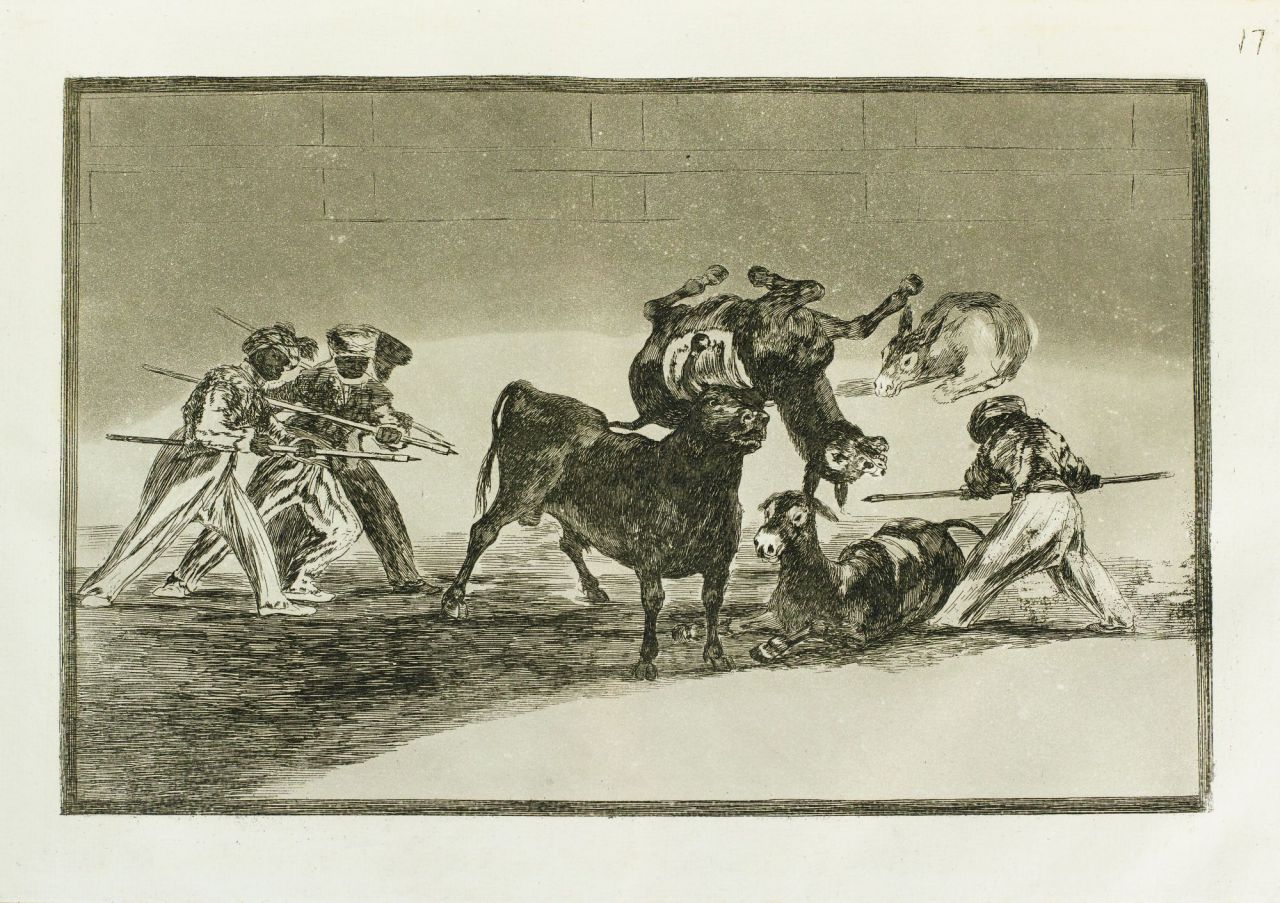 Grabados de 'La Tauromaquia' de Goya