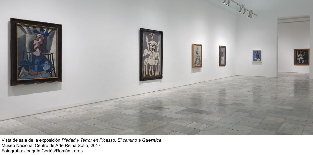 Exposición 'Piedad y terror en Picasso: el camino a Guernica', concebida de forma específica para celebrar el 80 aniversario de la creación del cuadro.