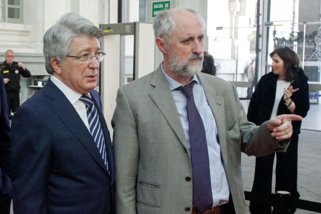 Enrique Cerezo junto Luis Cueto.