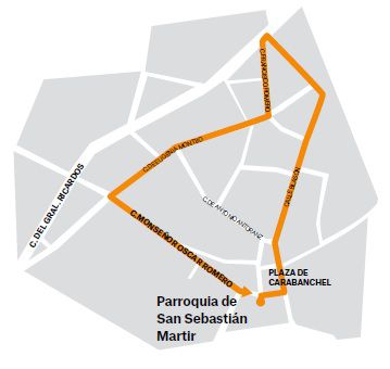 Viernes Santo 21:00h
Imágenes: Jesús Nazareno · Nuestra Señora de los Dolores · La
Piedad · Santísimo Cristo de la Misericordia y del Perdón · Santísimo
Cristo Yacente · Nuestra Señora de la Soledad.
Organización: Hermandad de Santiago Apóstol, Hermandad
de San José, Congregación del Carmen y del Santísimo Cristo
Yacente y Grupo de devociones populares.