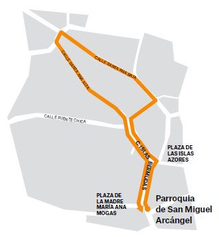 Viernes Santo 12:00
Imagen: Cristo de la Cruz a Cuestas.

