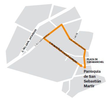 Jueves Santo 21:00h
Imagen: Santísimo Cristo de la Misericordia y el Perdón.
Organización: Hermandad de Santiago Apóstol.