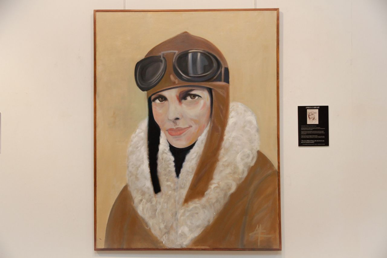 Amelia Earhart.