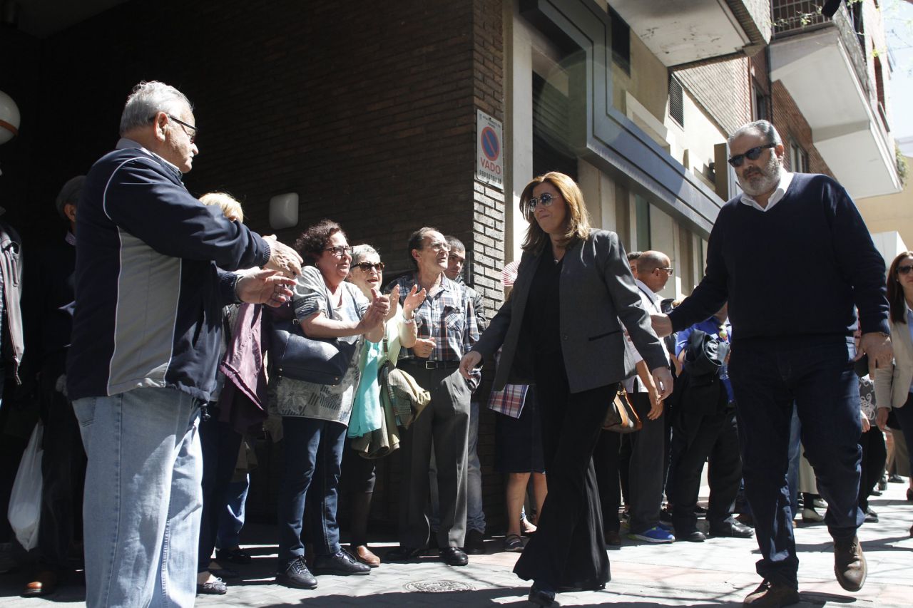 Llegada de Susana Díaz, presidenta de la Junta de Andalucía
