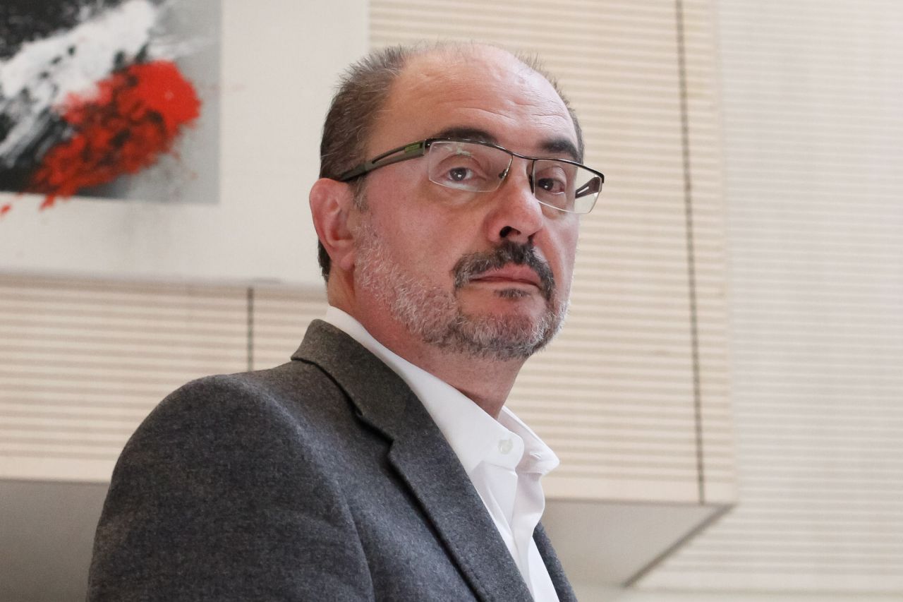 Javier Lambán, presidente de Aragón.