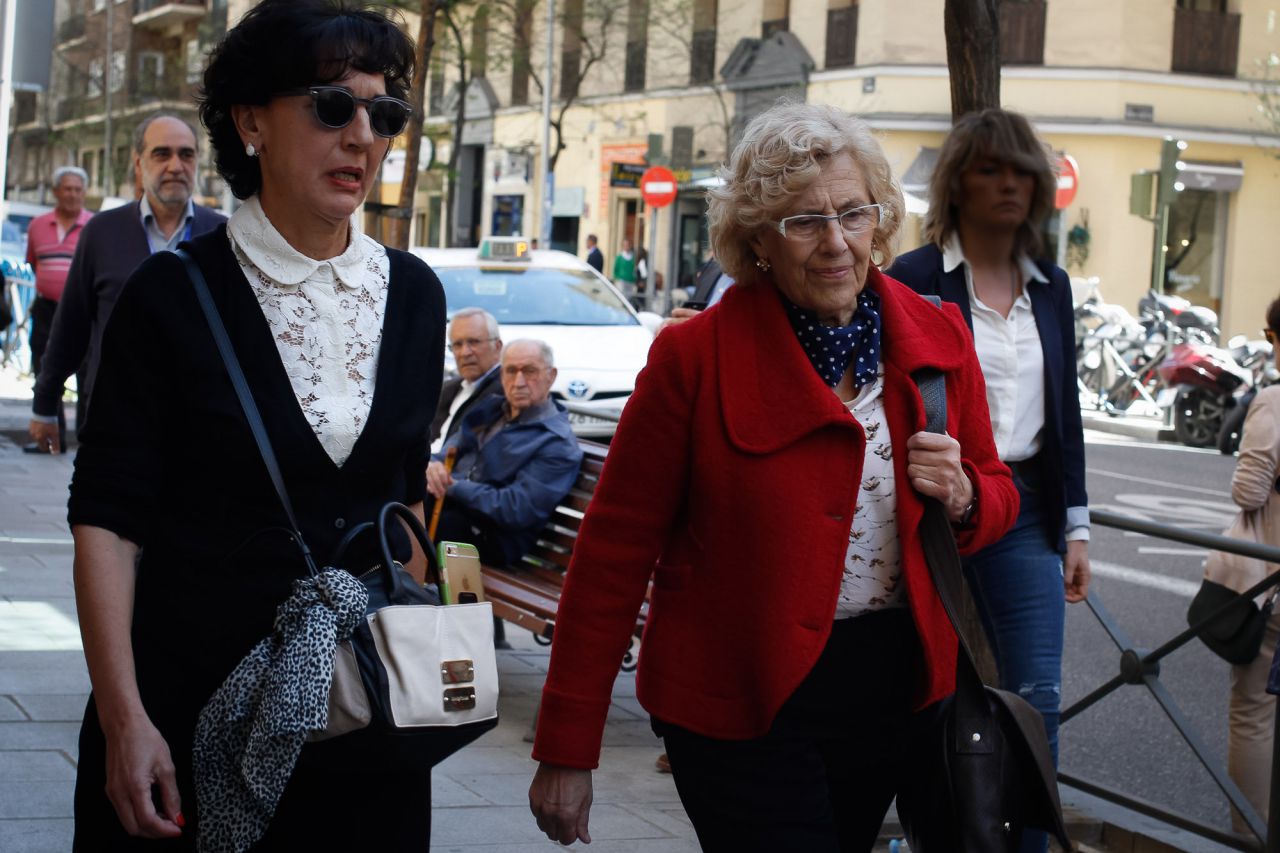 La alcaldesa de Madrid, Manuela Carmena