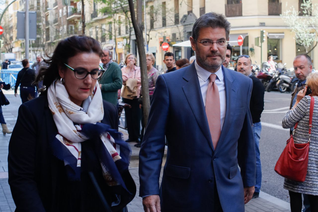 El ministro de Justicia, Rafael Catalá.