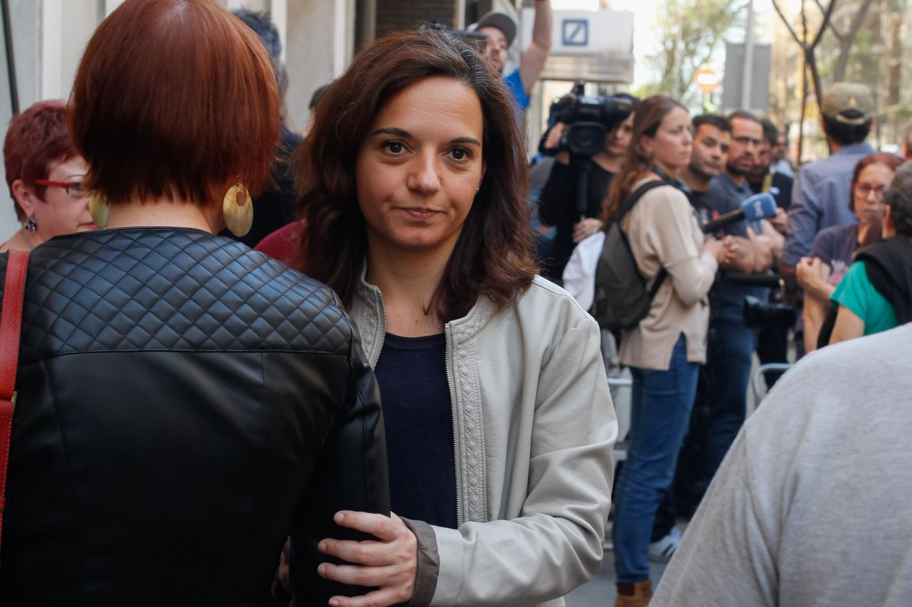 Sara Hernández, secretaria general de PSOE-M y alcaldesa de Getafe.