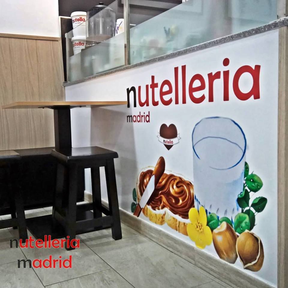 Terraza de la Nutellería.