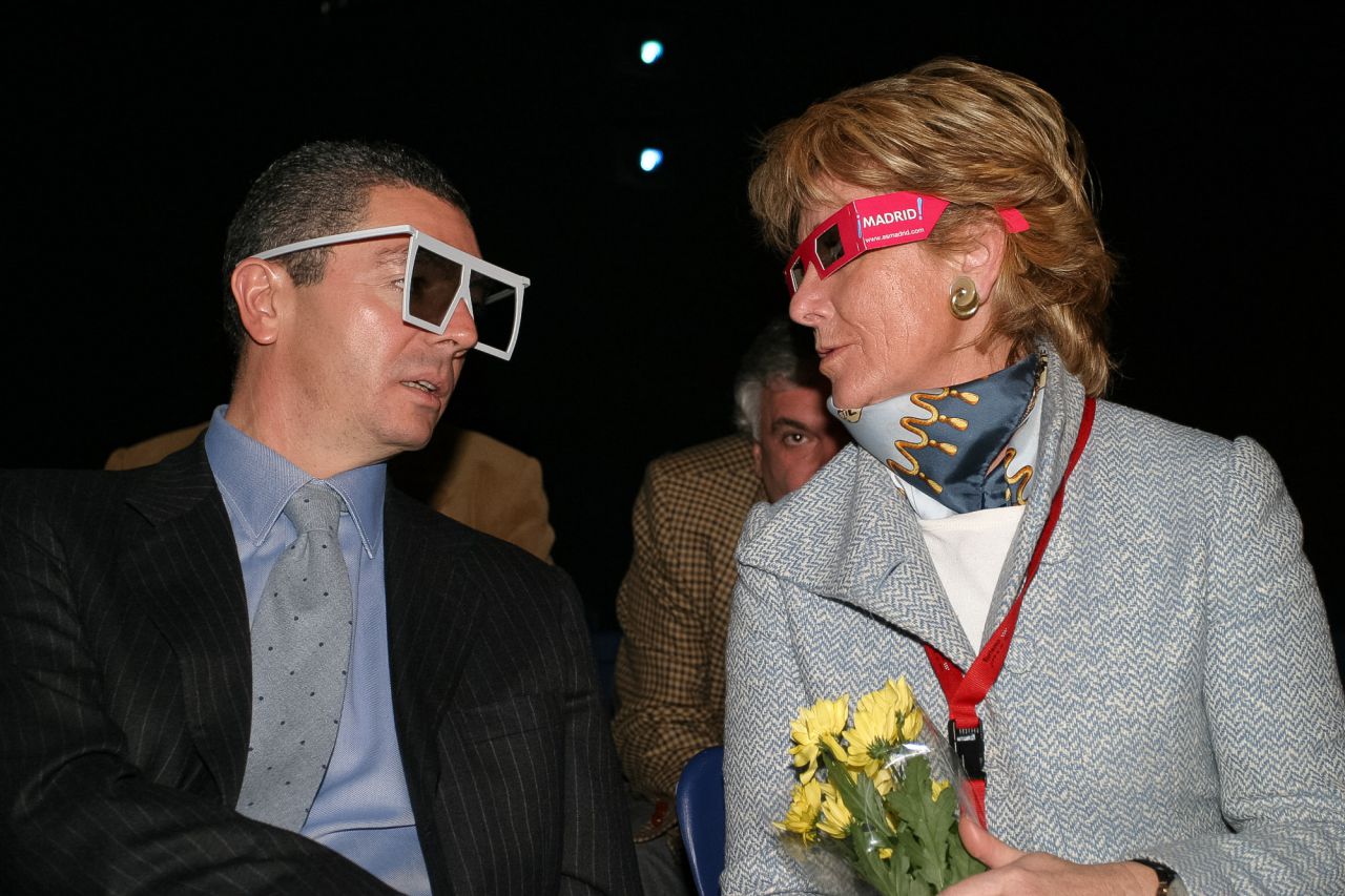 Alberto Ruiz Gallardón y Esperanza Aguirre.