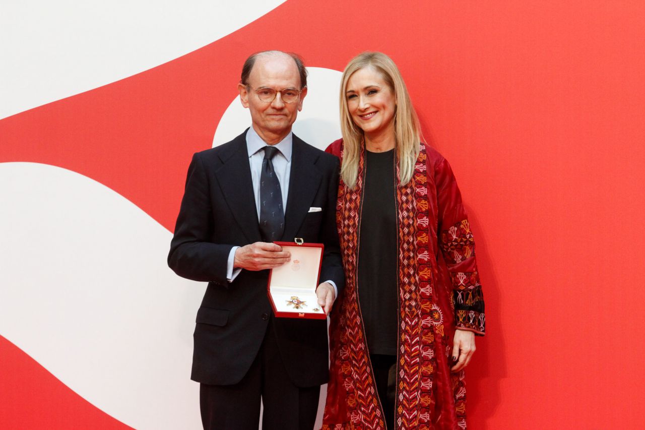 Cristina Cifuentes y Daniel Callleja, director general de Medio Ambiente de la Comisión Europea.