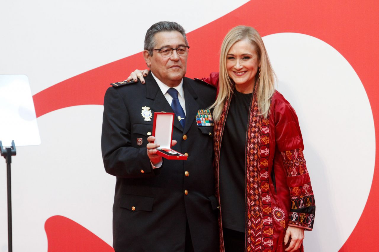 Cristina Cifuentes y Alfonso Fernández Díez, Jefe Superior de Policía de Madrid