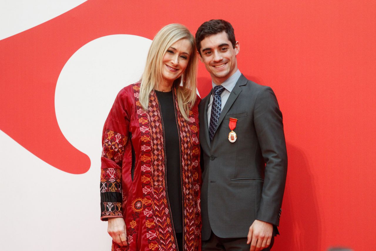 Cristina Cifuentes y Javier Fernández López, medalla de oro