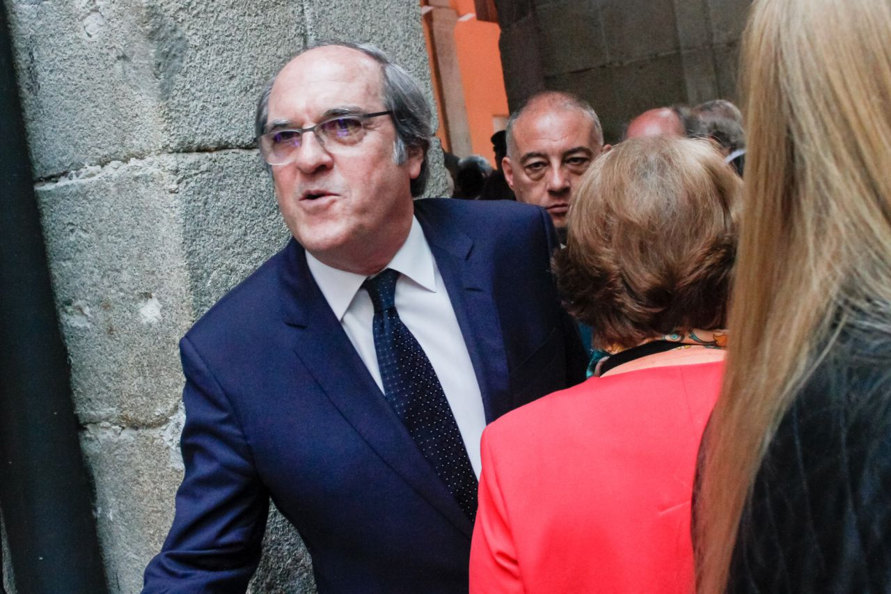 Ángel Gabilondo, portavoz del PSOE en la Asamblea de Madrid.