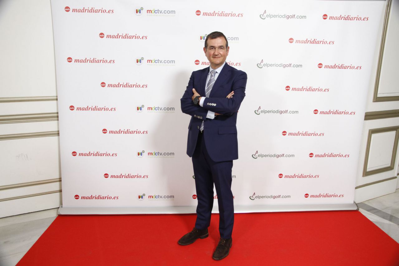 Francisco Ortiguela, de Samsung, en los premios