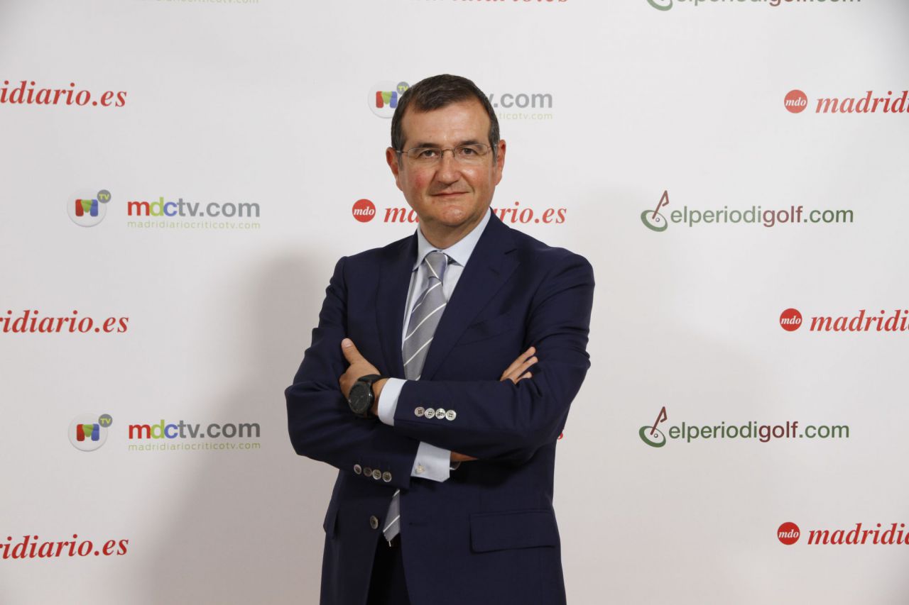 Francisco Ortiguela, de Samsung, en los premios