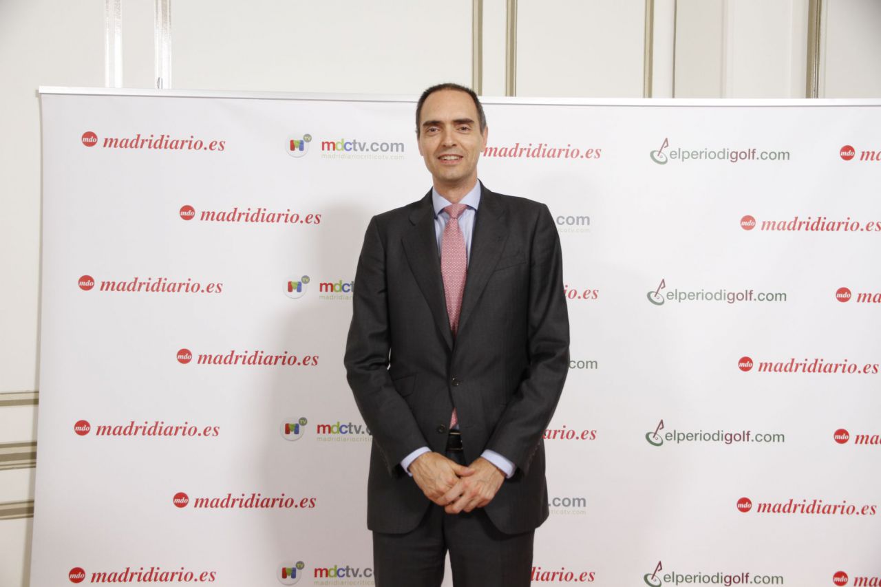 Jose Antonio Poveda, secretario general de Escuelas Católicas de Madrid, en los premios