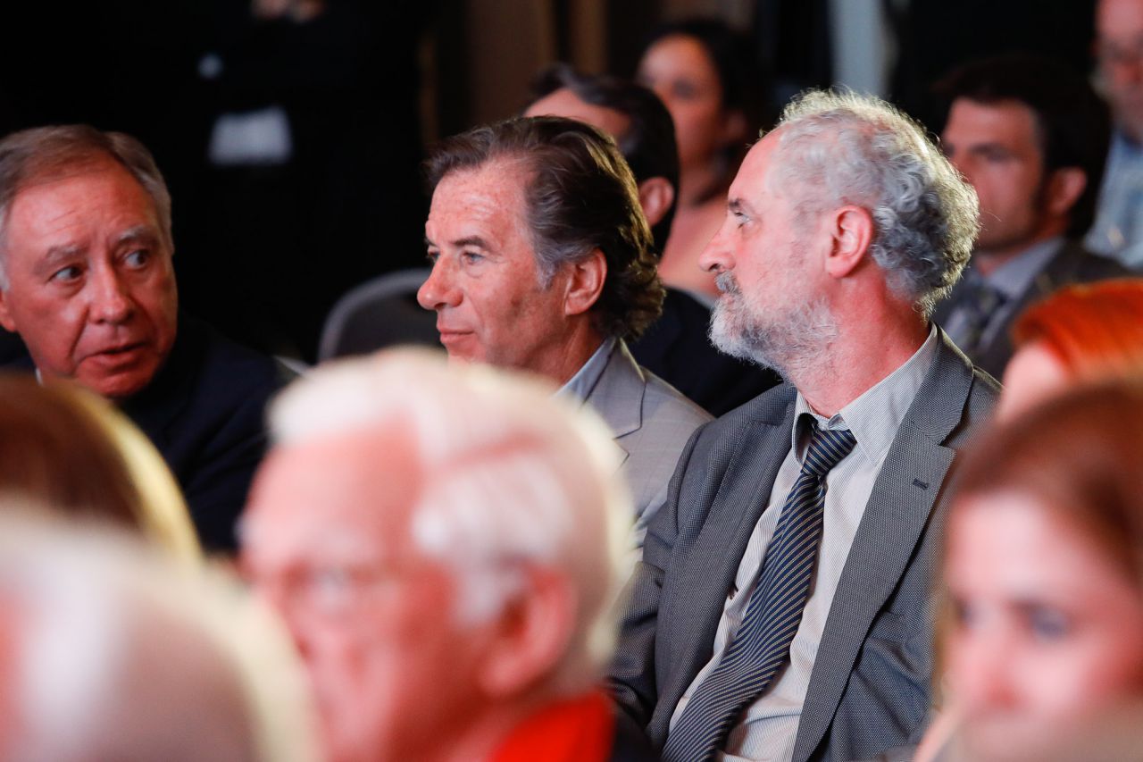 Clemente González, presidente de Ifema, junto a Luis Cueto, coordinador general de la Alcaldía de Madrid.