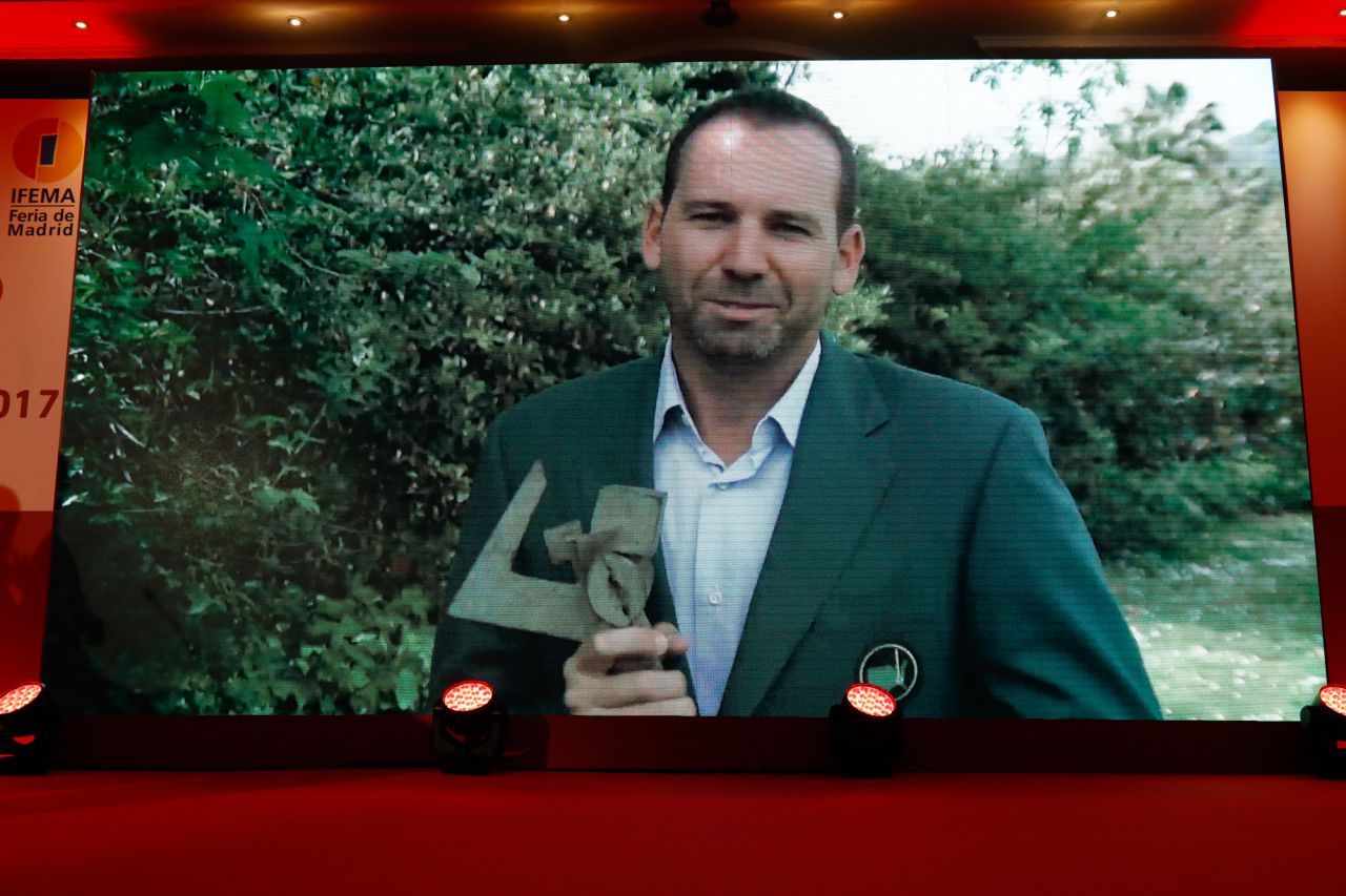 Sergio García ha recibido el premio al deportista del año.