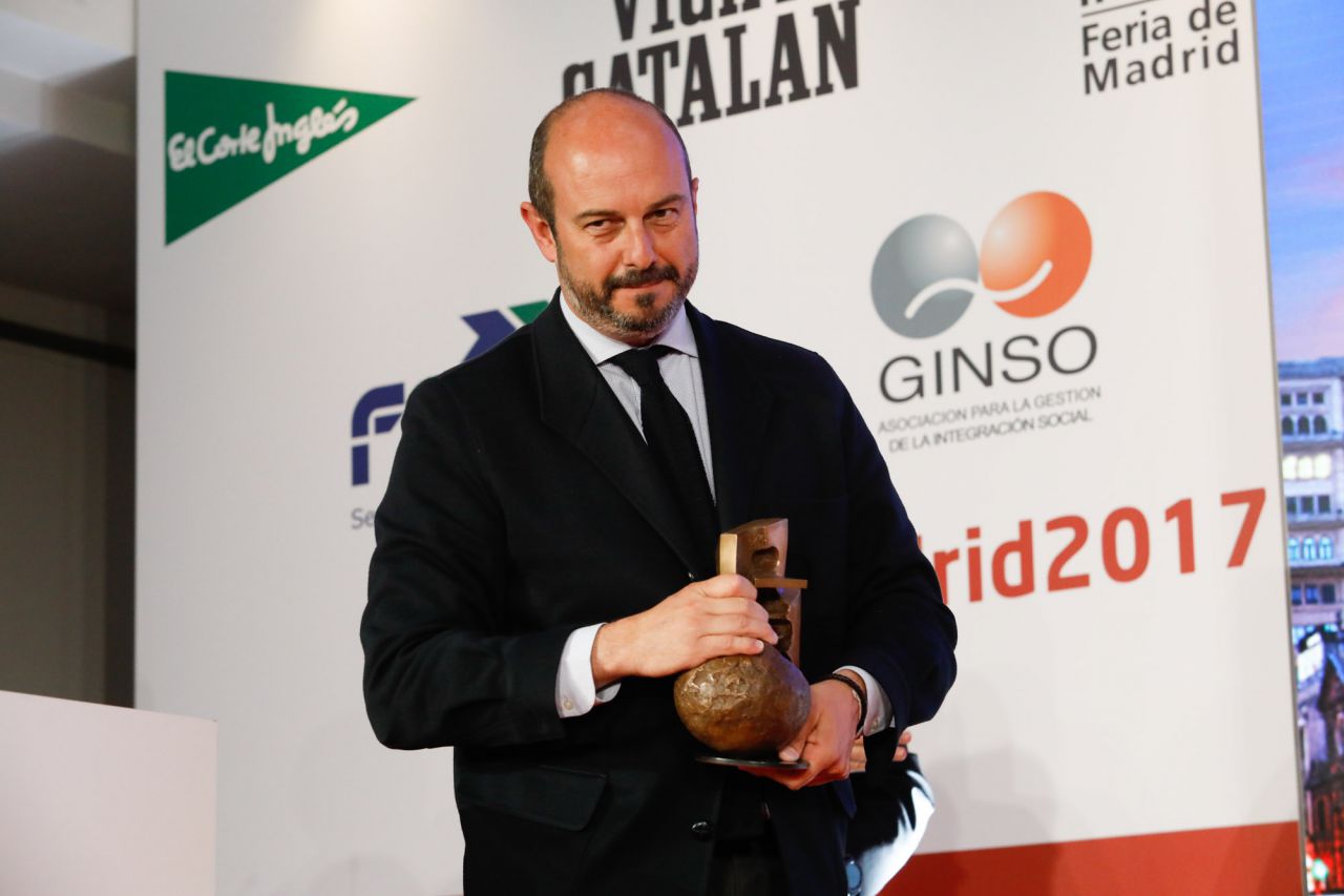 El consejero de Transportes ha recogido el premio  Iniciativa de Movilidad por el Abono Joven.