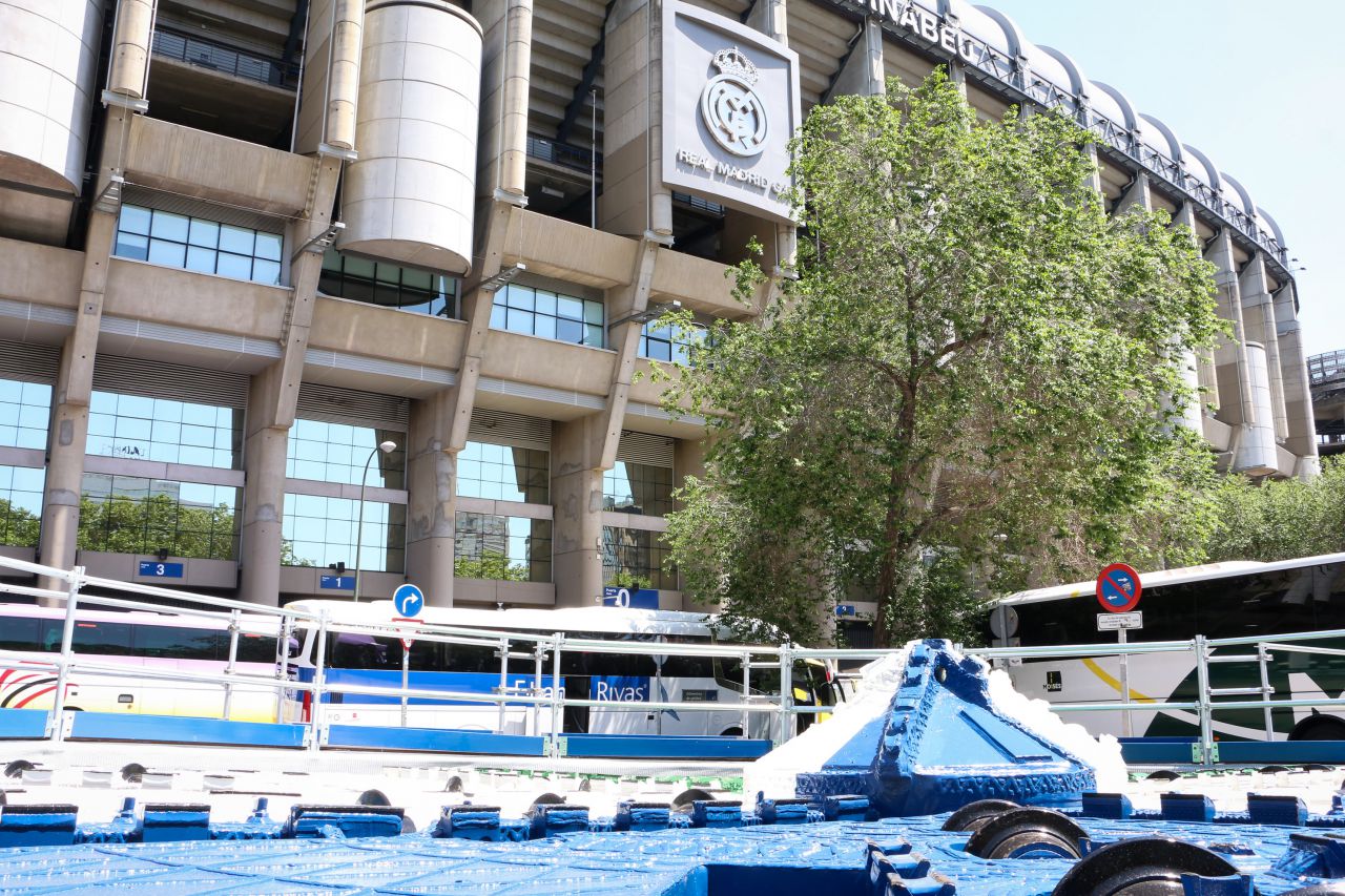 La cabeza de una tuneladora (de FCC Construcción) 