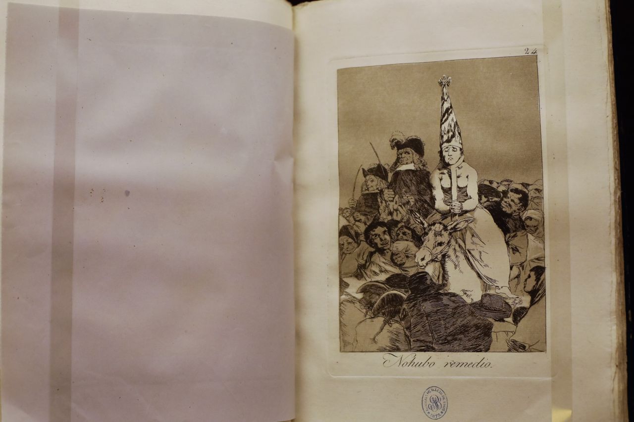 Los Caprichos de Goya, estampa 23.