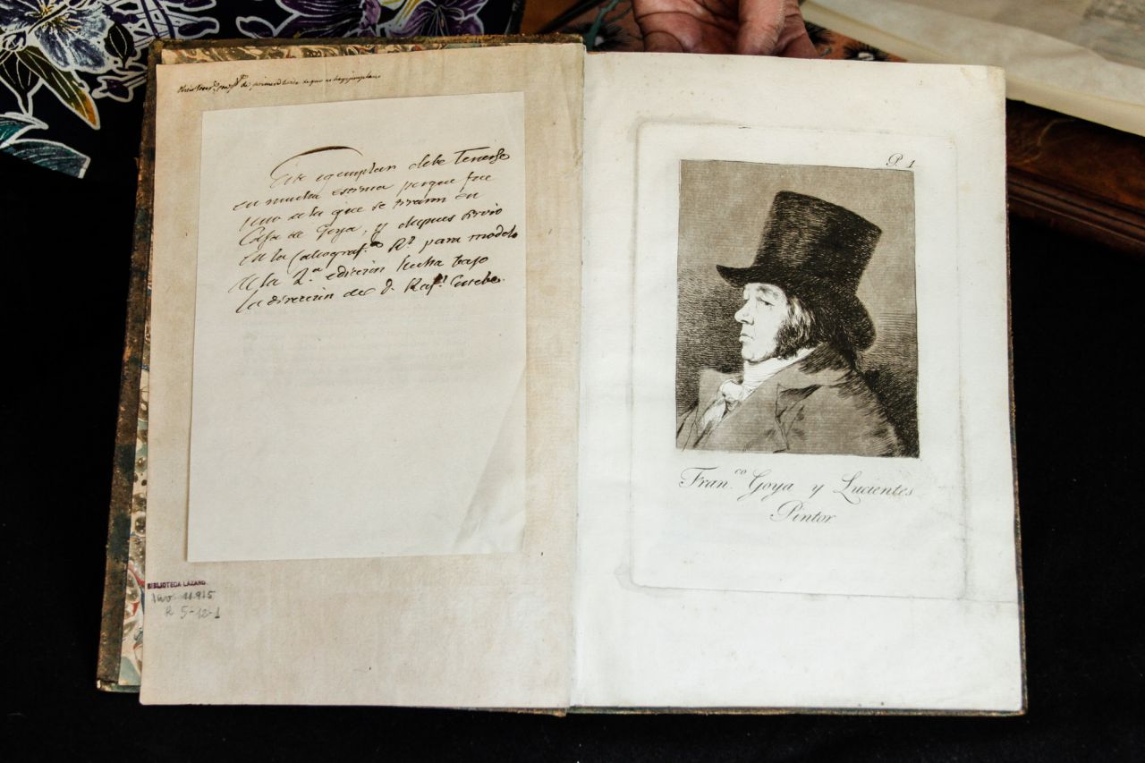 Aguafuerte y buril, primera edición de 'Los caprichos de Goya'
