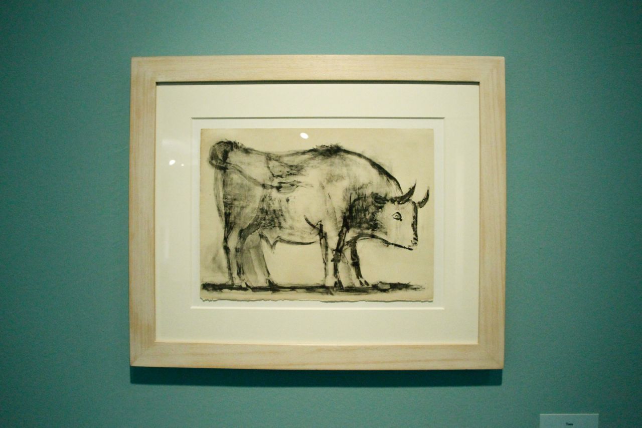'Tauromaquia: un ritual Mediterráneo' analiza la evolución del artista a través de las litografías que dedicó a los astados.