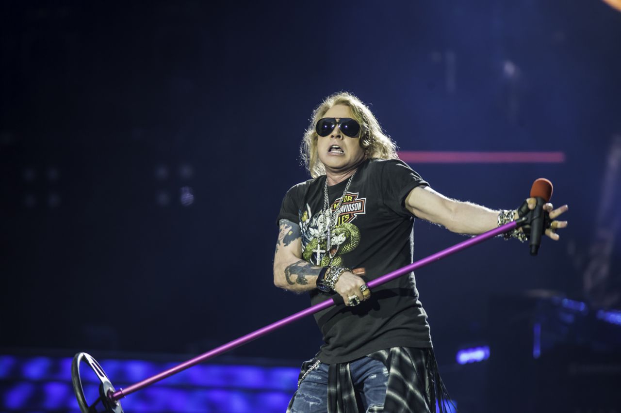 Axl Rose, fundador y cantante de Guns N' Roses