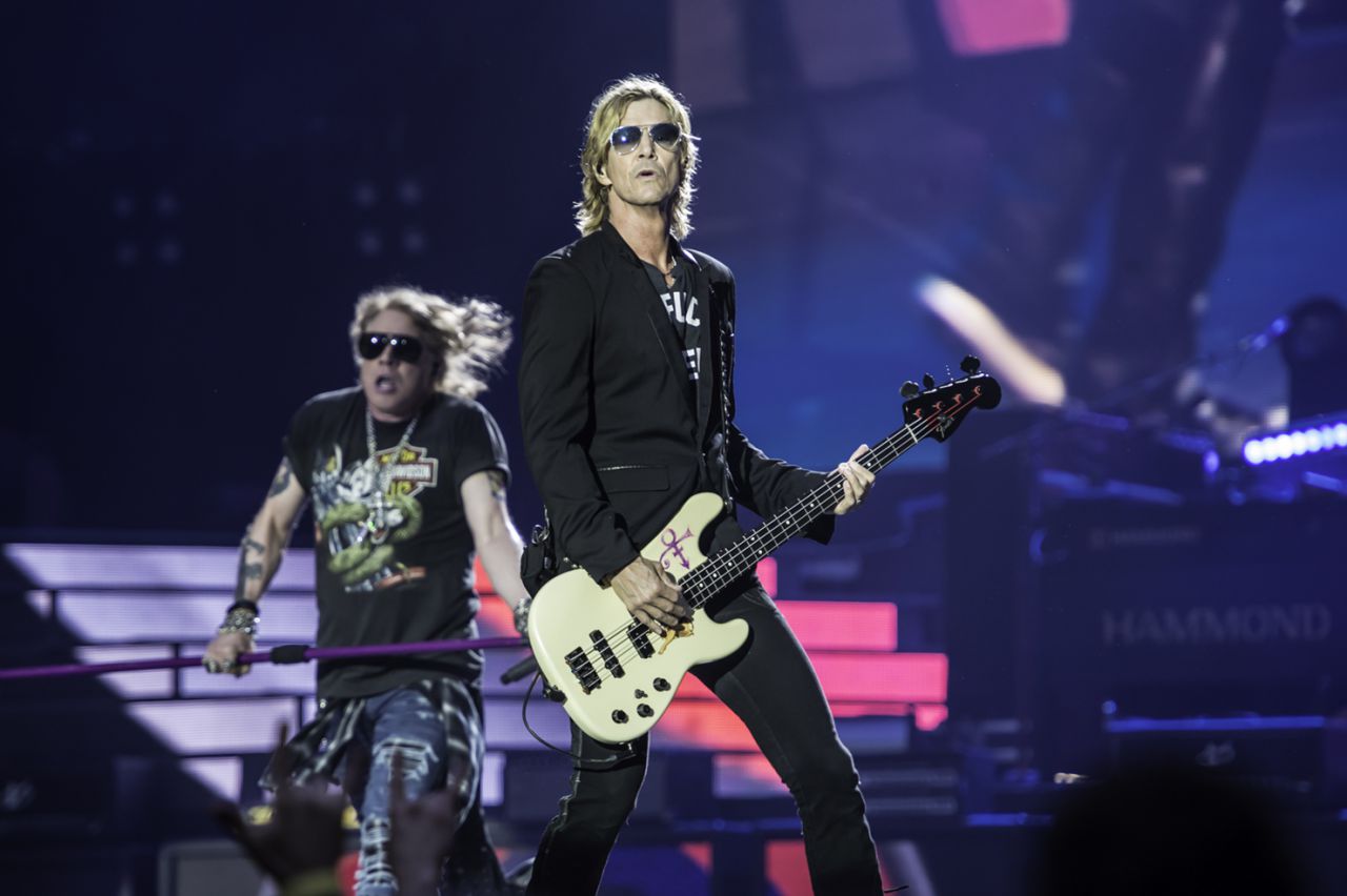 Duff McKagan, bajista del grupo