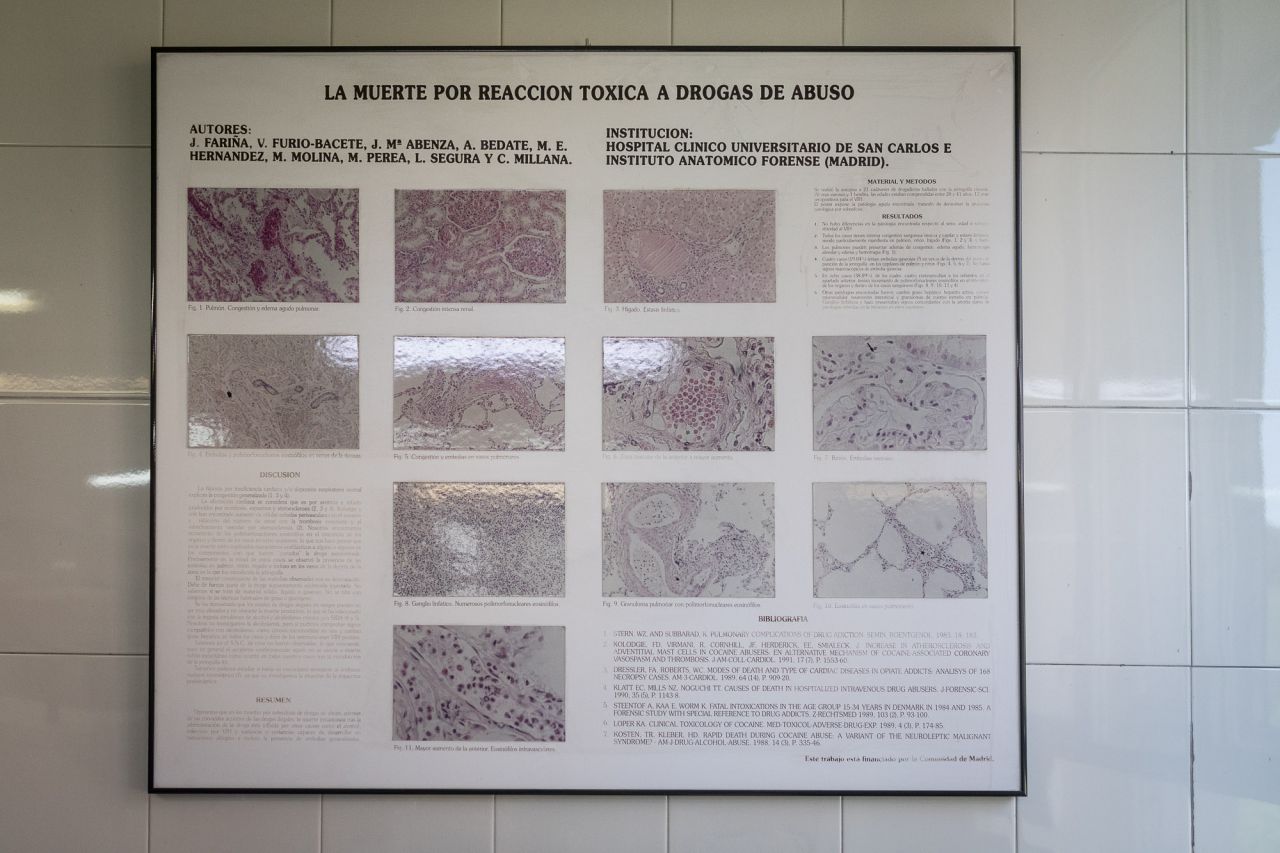Cuadro de sustancias.