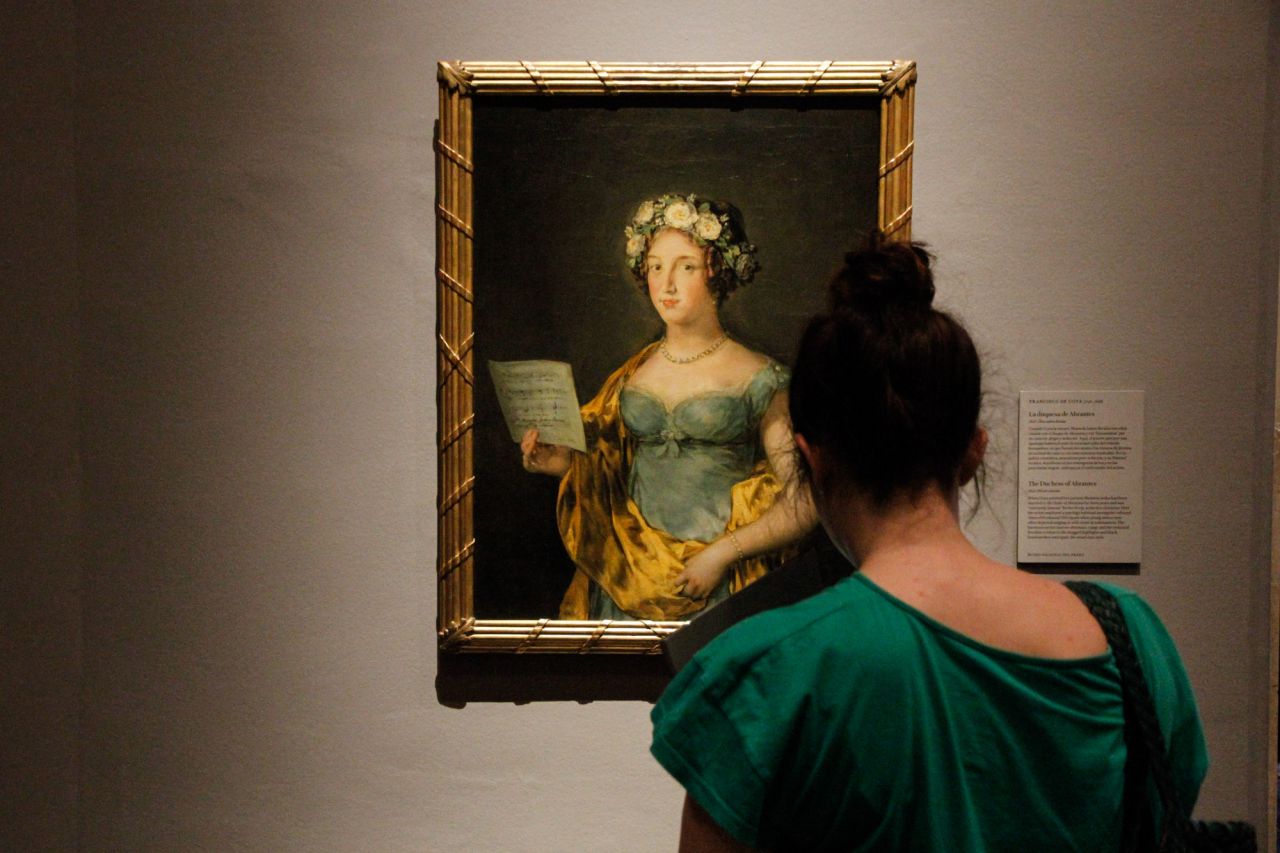 La duquesa de Abrantes. Goya.