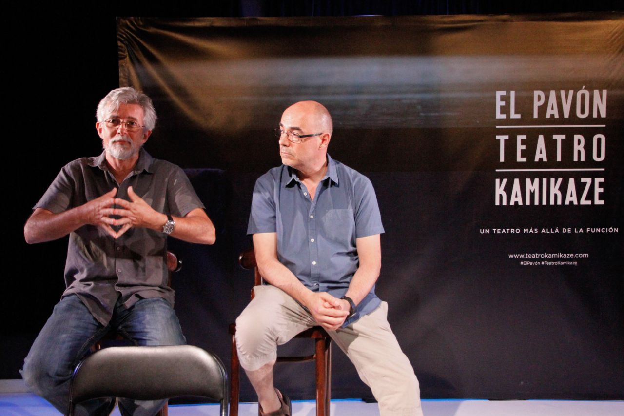 Julio Salvatierra, autor y Alvaro Lavín, director.