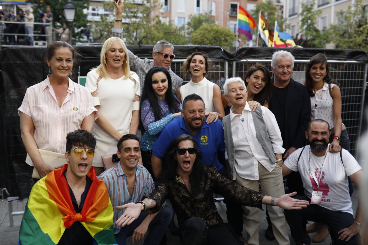 Pregoneros del World Pride Madrid 2017.