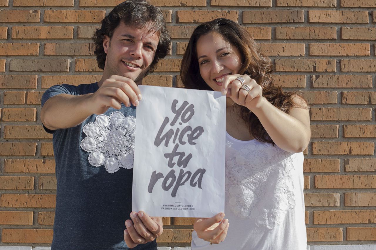 Rubén Matilla y Diana Ramírez, directores de Mammisi, marca de moda sostenible que utiliza el algodón orgánico