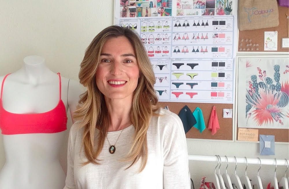Cristina González Cáñamo, fundadora de Cabuya Surf Bikinis