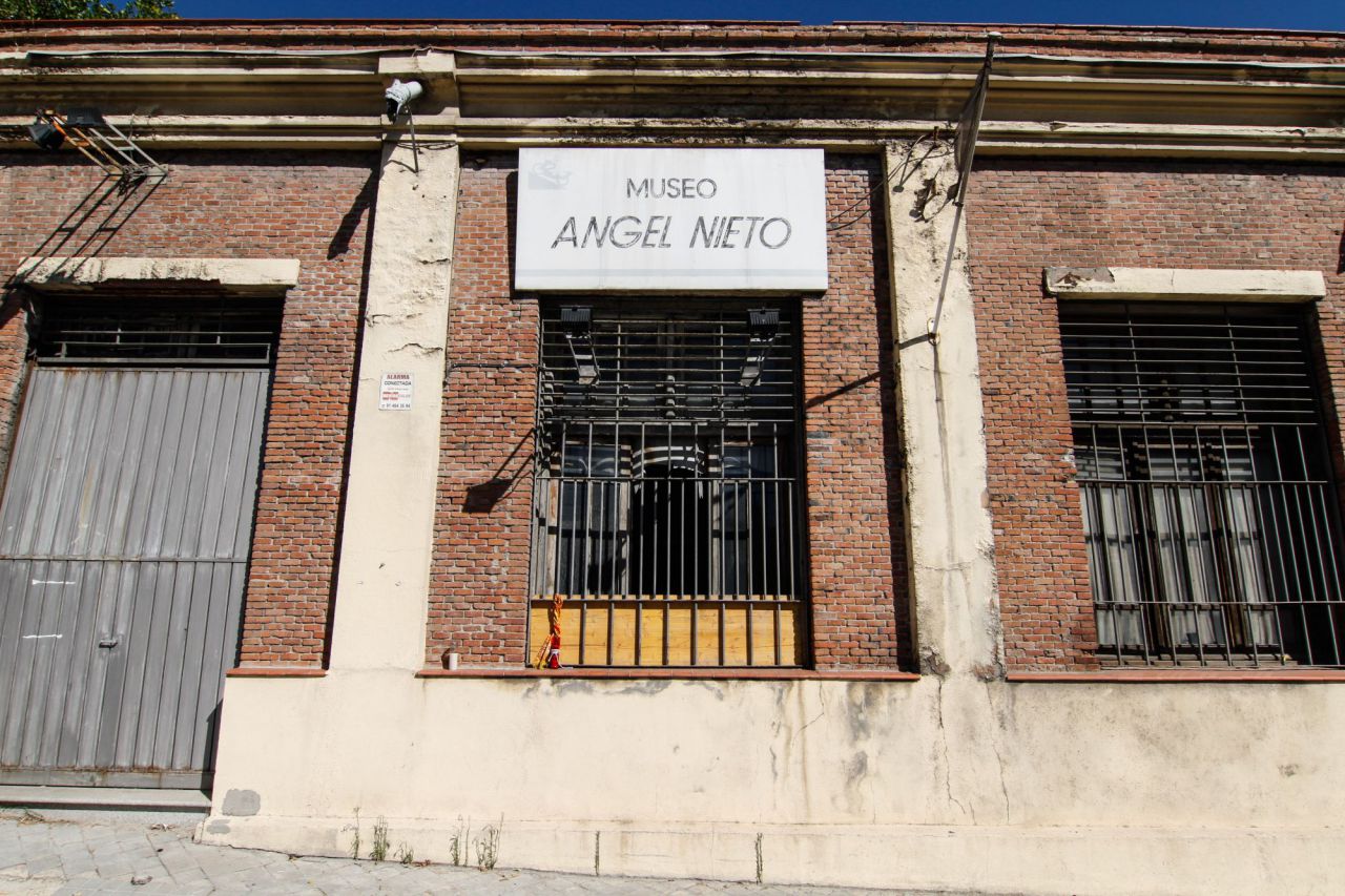 Fachada del Museo de Ángel Nieto, cuatro años después de su cierre