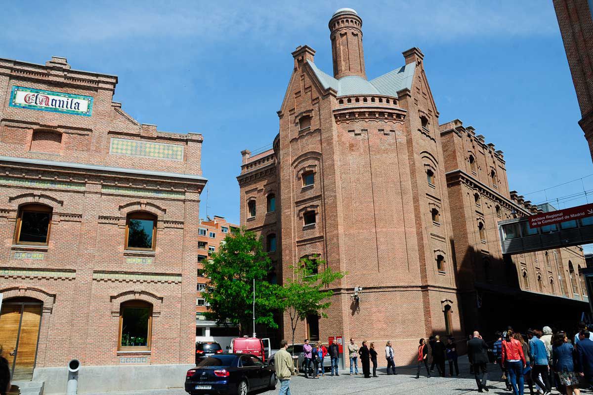 Archivo Regional de la Comunidad de Madrid situado en el complejo El Águila