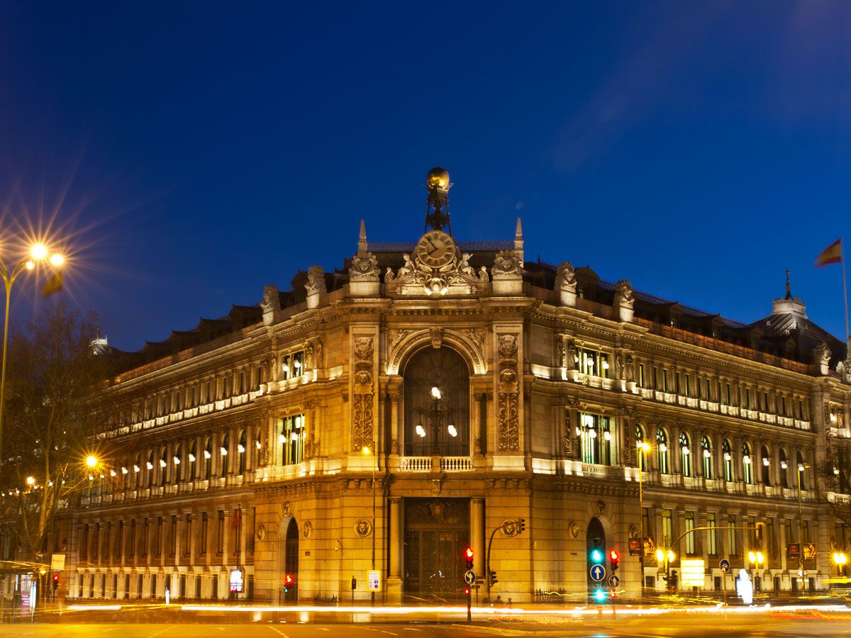 Edificio del Banco de España.