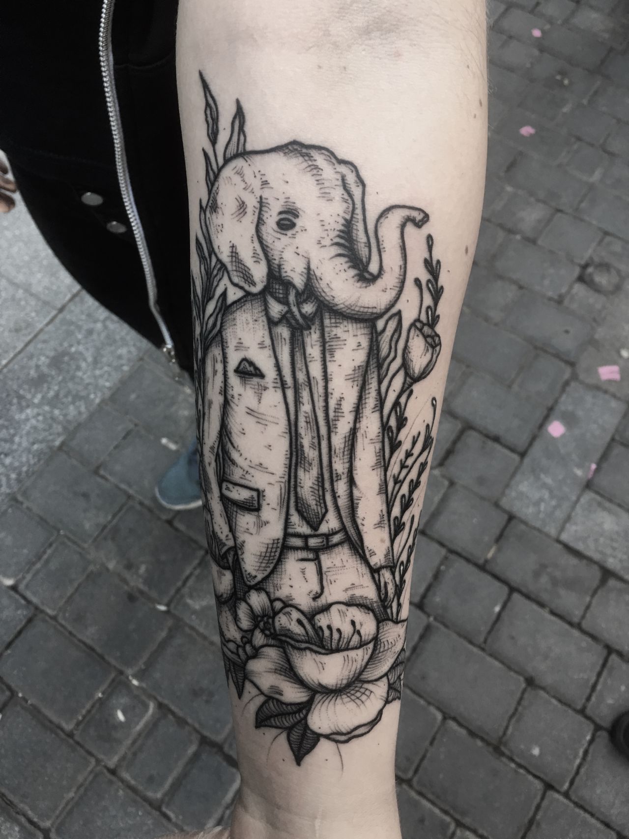 Tatuaje de Elefantex23x