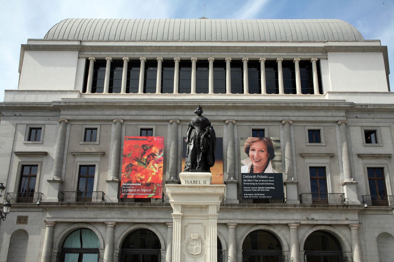Teatro Real de Madrid.