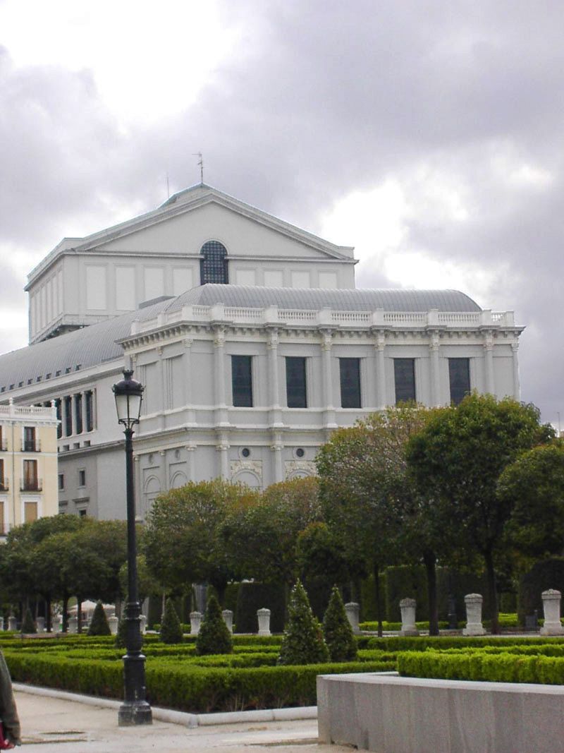 Teatro Real de Madrid.