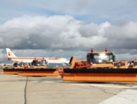 Barajas se 'blinda' ante el invierno