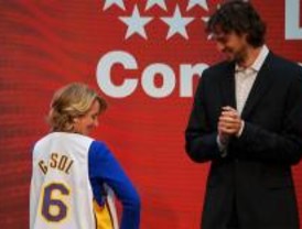 Pau Gasol recibe el Premio Internacional del Deporte de la Comunidad de Madrid