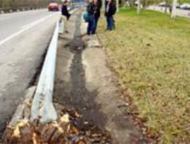 La Comunidad protegerá los guardarrailes de todas las carreteras
