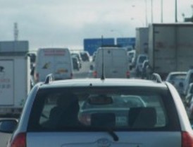Dificultades circulatorias en la M-40 a primera hora