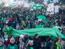 La Marea Verde vuelve a las calles el jueves